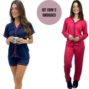 Pijamas Americanos Femininos – Baby Doll e Longo