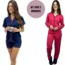 Pijamas Americanos Femininos – Baby Doll e Longo